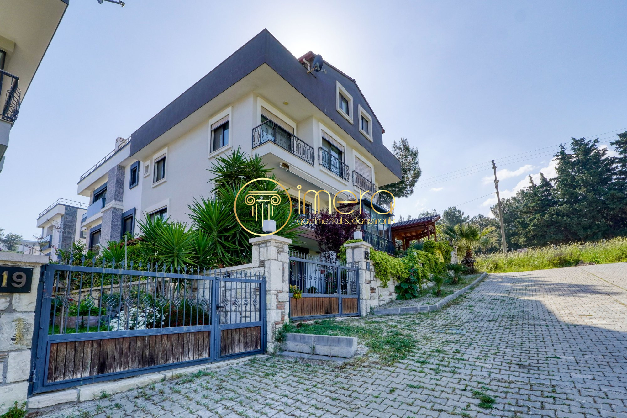 KALABAK'TA PANORAMİK DENİZ MANZARASI, ASANSÖE VE 4+1 BİRARADA
